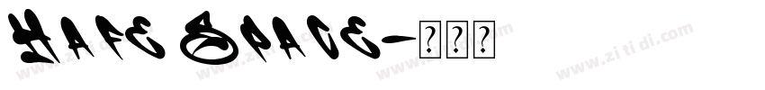 Hafe Space字体转换